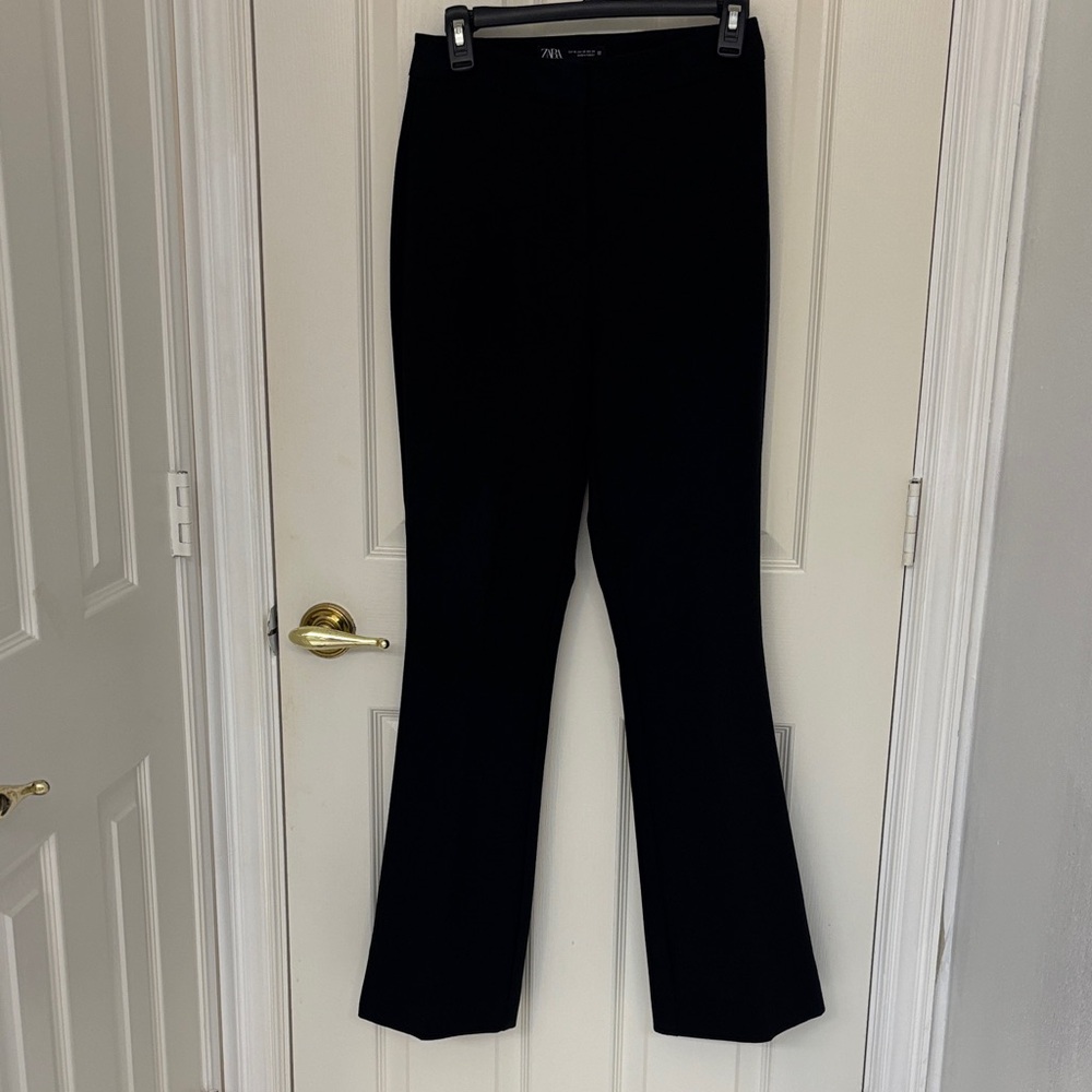 Zara Midnight Black Trousers